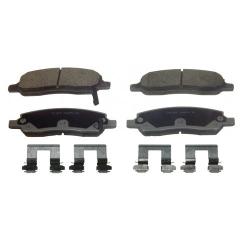Wagner Brake Disc Brake Pad Set P/N:Qc1172  Disc Brake Pad Set P/N: