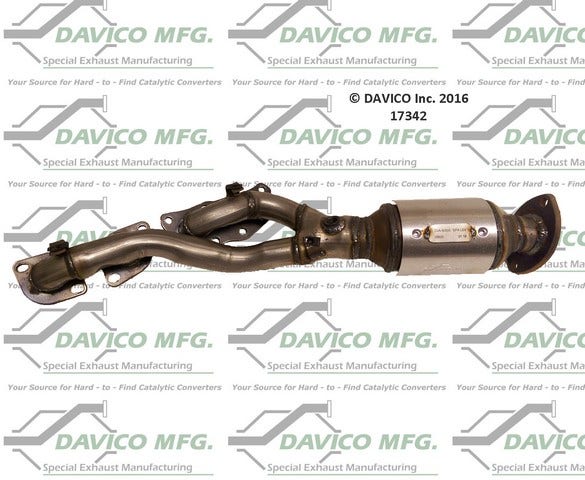 Davico Mfg Catalytic Converter P/N:17342  Catalytic Converter P/N: