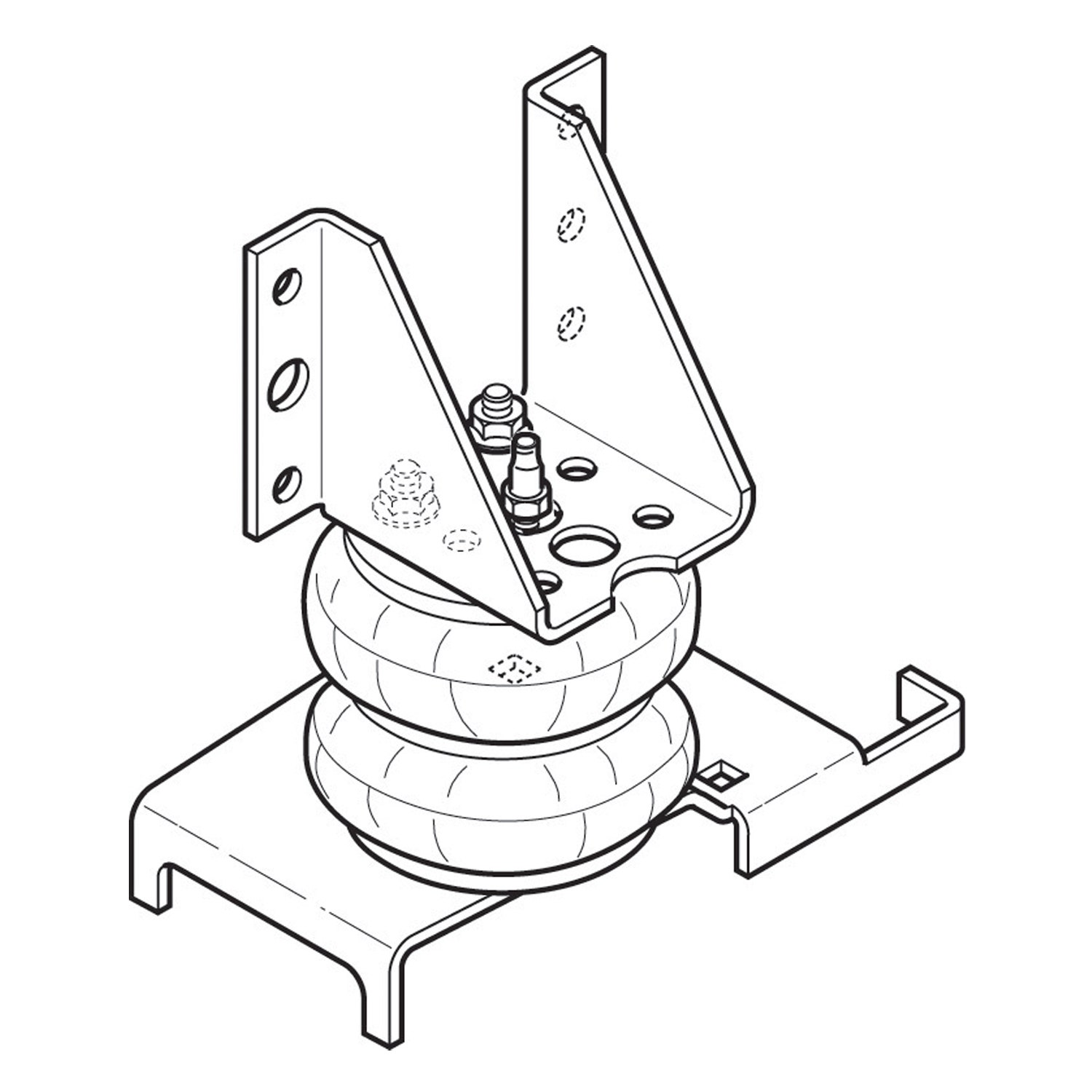 Firestone Ride-Rite 2223 Ride-Rite Air Helper Spring Kit Firestone Industrial