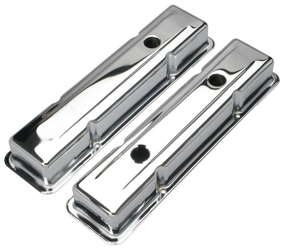 Trans-Dapt 9518 Sb Chevy Oem Style Chrm Trans Dapt  Valve Cover; Engine