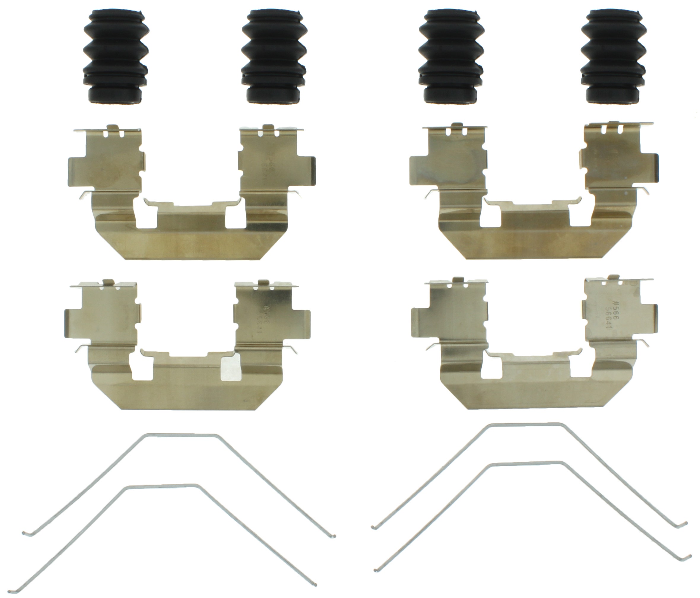 Centric Parts Disc Brake Hardware Kit P/N:117.40052  Disc Brake Hardware Kit