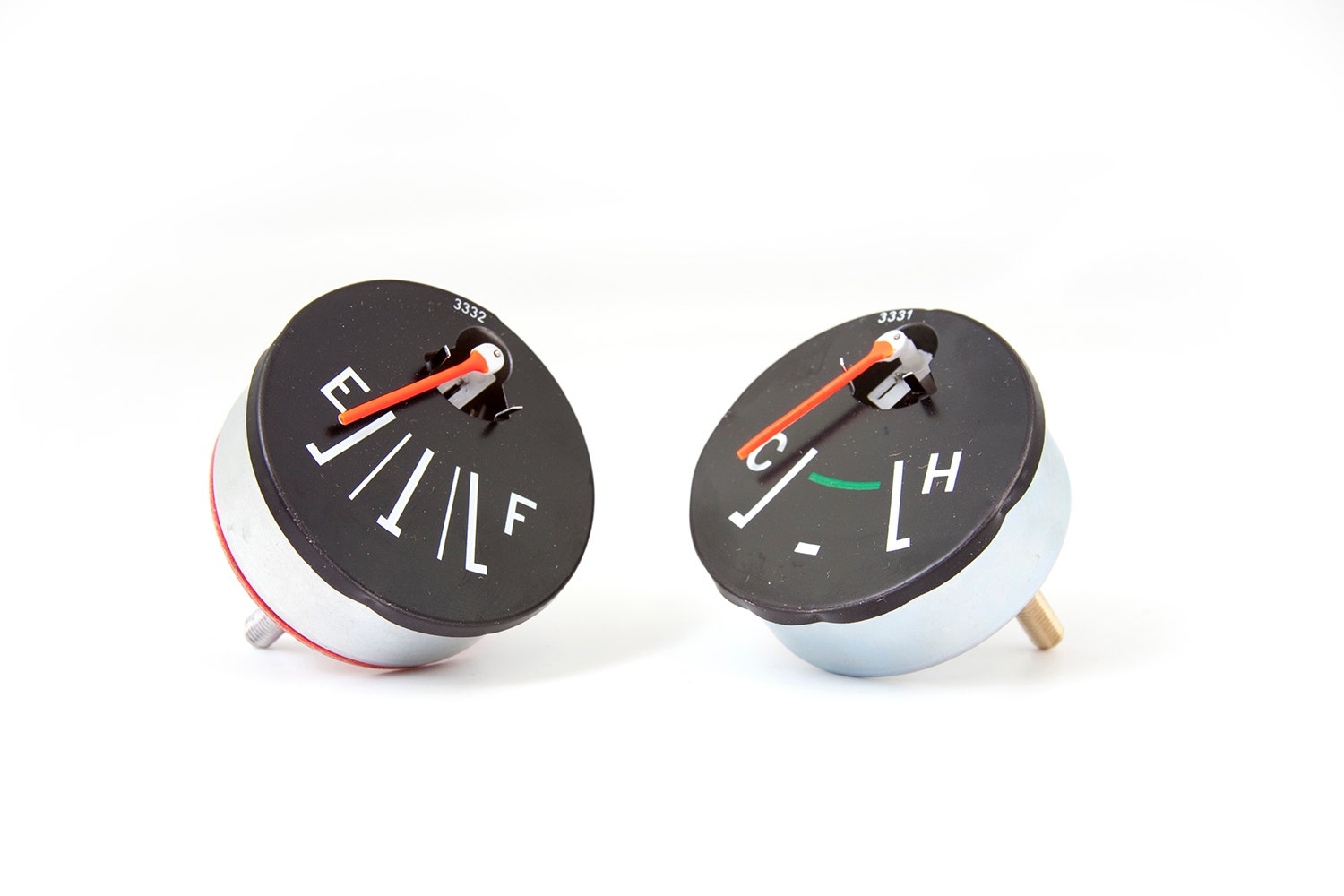 Omix 17209.01 Fuel/Temp Gauge Fits Cj3 Cj5 Cj5a Cj6 Cj6a Cj7 Scrambler Willys