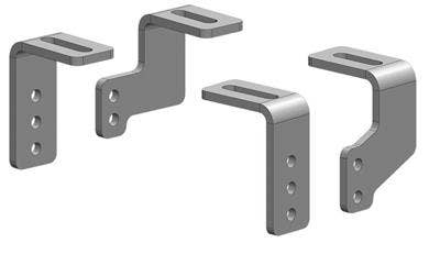 Pullrite 2720 Mounting Kit   Fifth Wheel Trailer Hitch Mount Kit Isr Series;