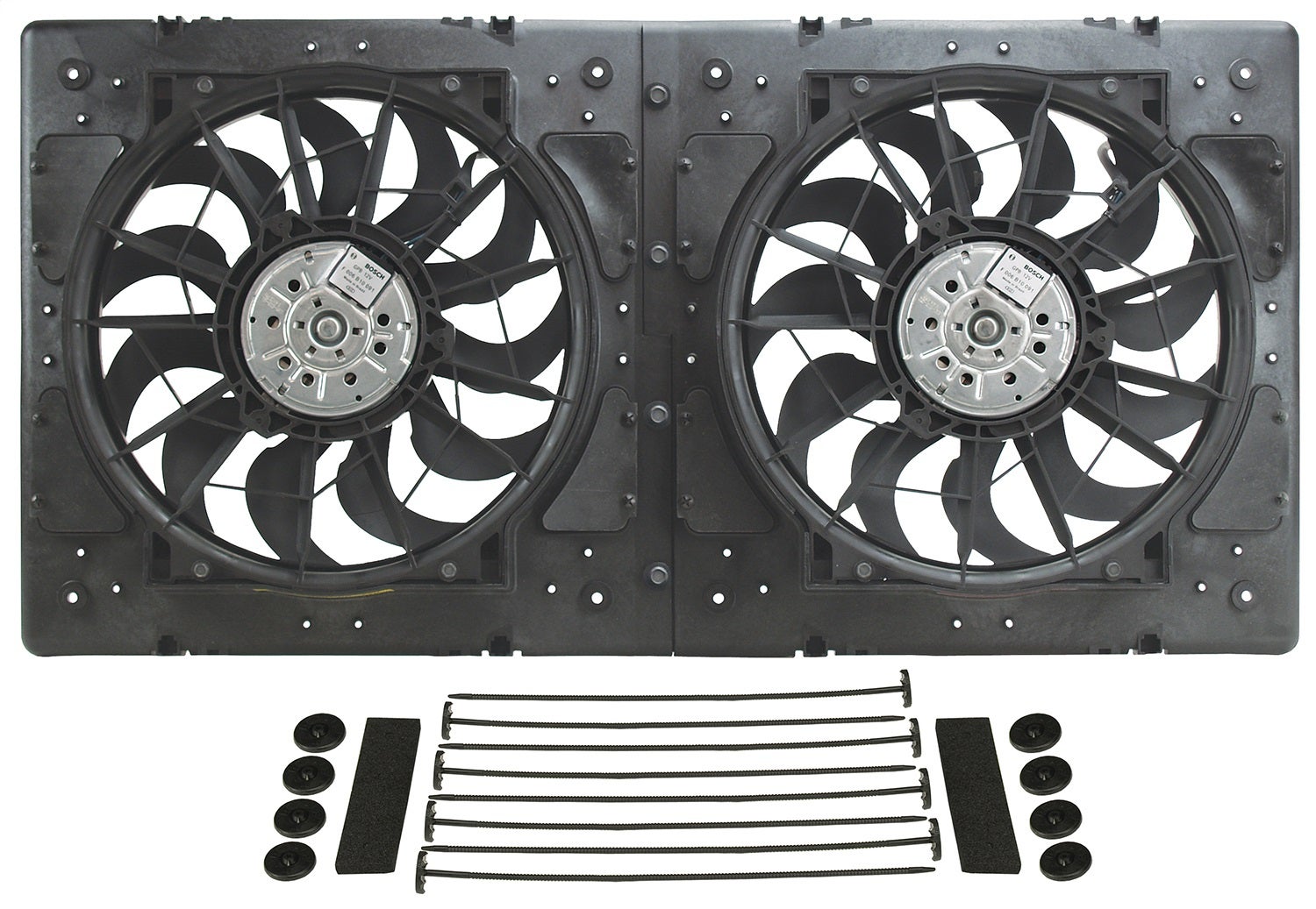Derale 16934 Electric Radiator Fan Shroud Kit   Electric Radiator Fan Shroud Kit