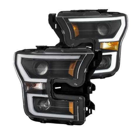 Anzo Usa 111347 Projector Headlight Set Fits 15-17 F-150 Anzo  Headlight