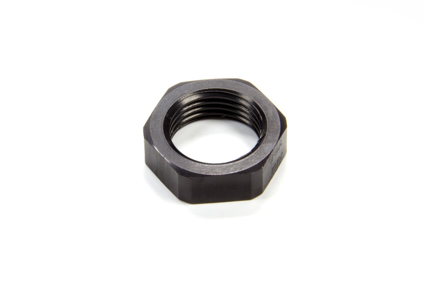 Xrp 992408Bb Black Size 8 Aluminum Bulkhead Nut   Black Size 8 Aluminum Bulkhead