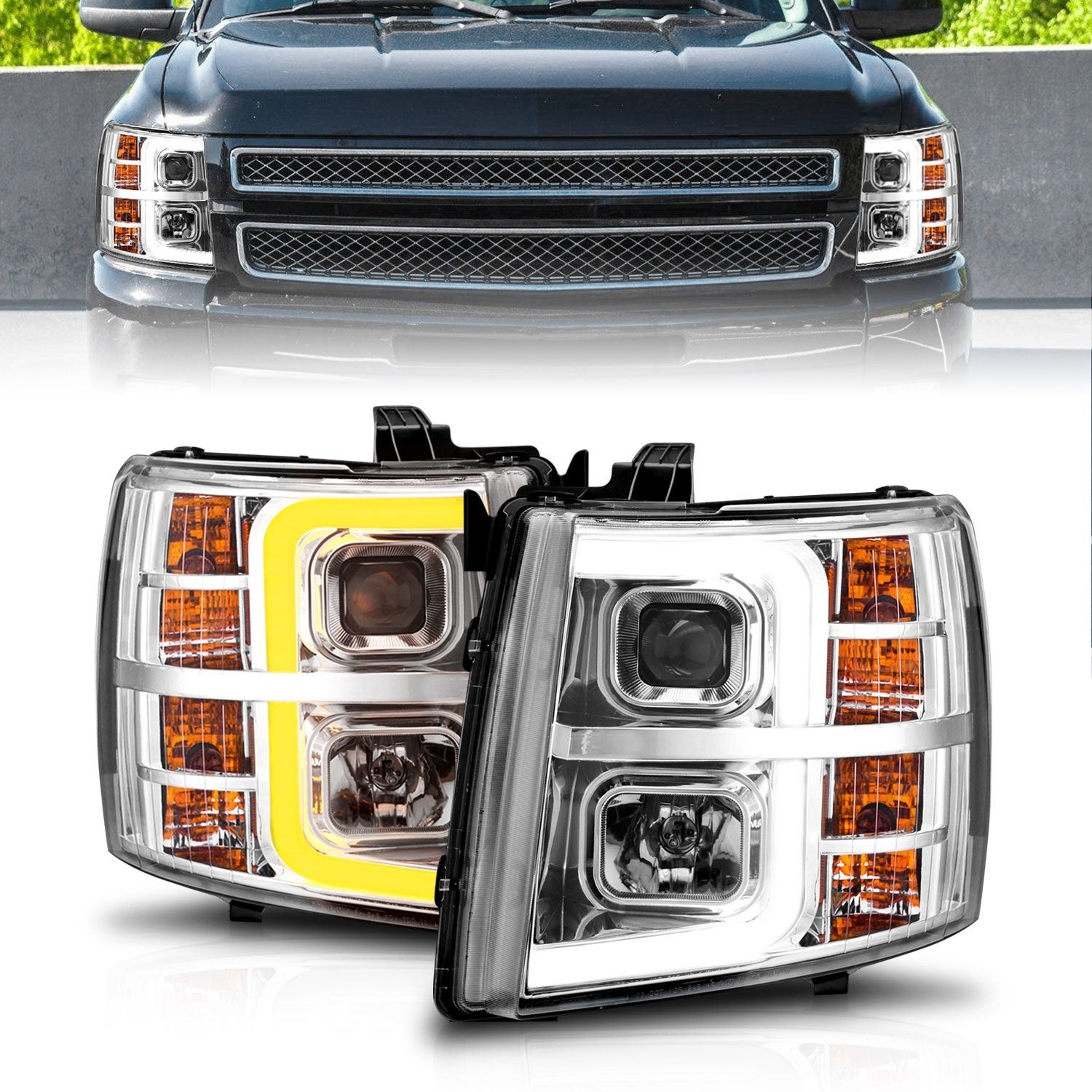 Anzo Usa 111546 Projector Headlight Set   Projector Headlight Set