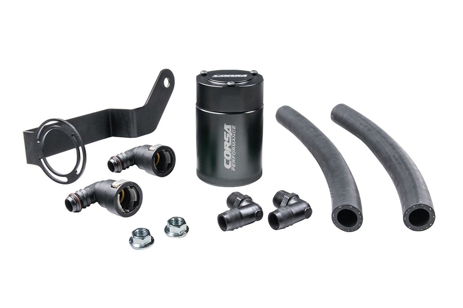 Corsa Performance Cc0006 Engine Oil Catch Can Fits Challenger Charger Durango