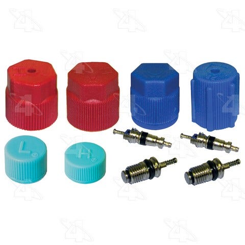 Four Seasons A/C System Valve Core And Cap Kit P/N:26783  A/C System Valve Core