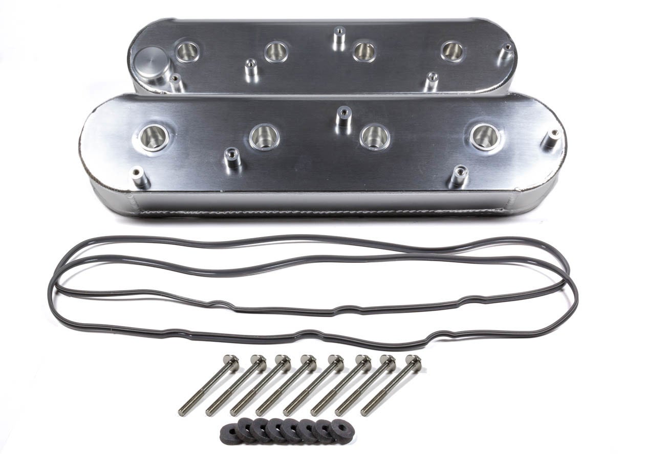 Racing Power Company R6142 Tall Fabricated Aluminum Valve Cover For Ls1 Engine