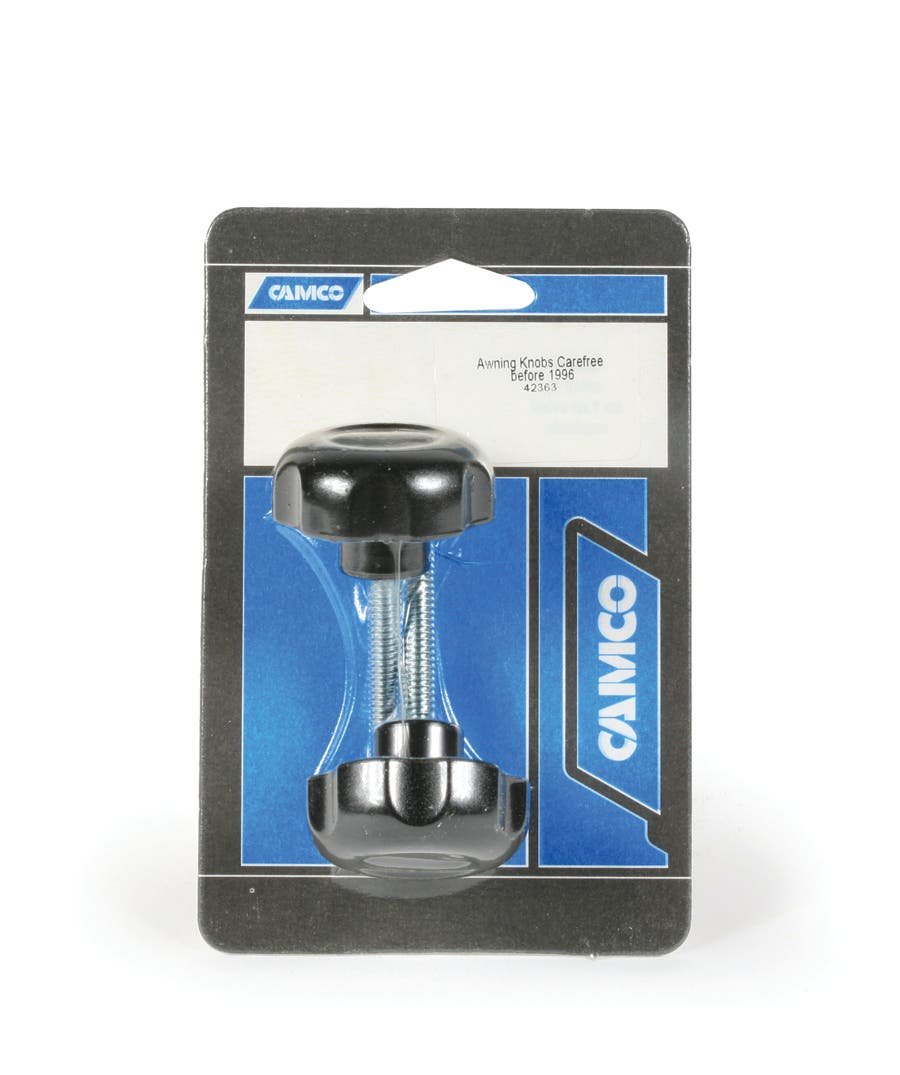 Camco 42363 Carefree Replacement Knob - 2 Pack   Awning Knob; Compatibility -