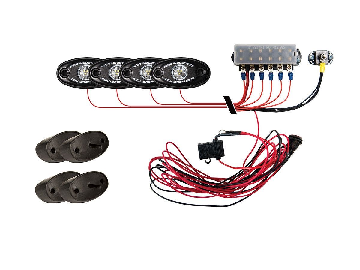 Rigid Industries 400213 A-Series Rock Light Kit Led   A-Series Rock Light Kit