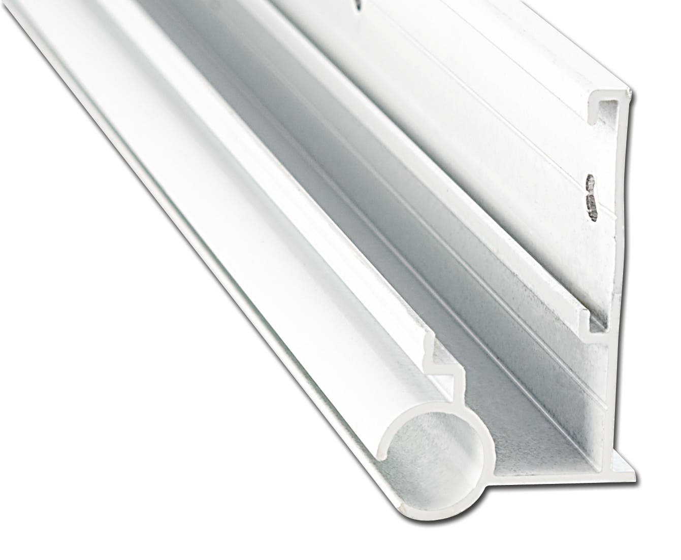 Gtr/Awn. Rail P.Wht 8' Ea Gtr/Awn. Rail P.Wht 8  Ea