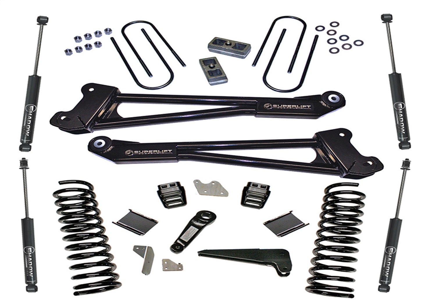 Superlift K144 Suspension Lift Kit W/Shocks Fits 13-17 3500   Suspension Lift