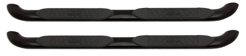 Westin 21-3835 Black 4" Platinum Oval Step Bar  Automotive  Nerf Bar Platinum;