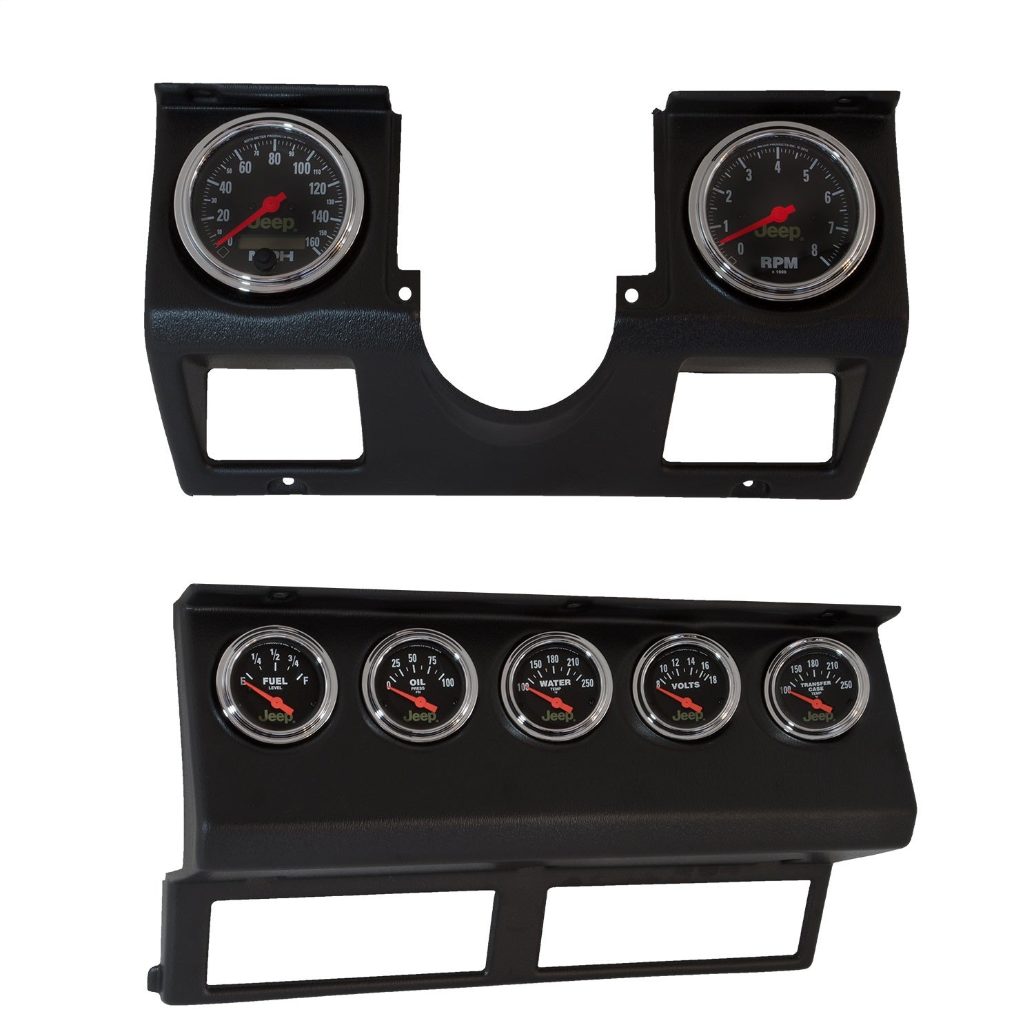 Autometer 7040 Jeep Complete Instrument Upgrade Kit Fits 87-95 Wrangler (Yj)
