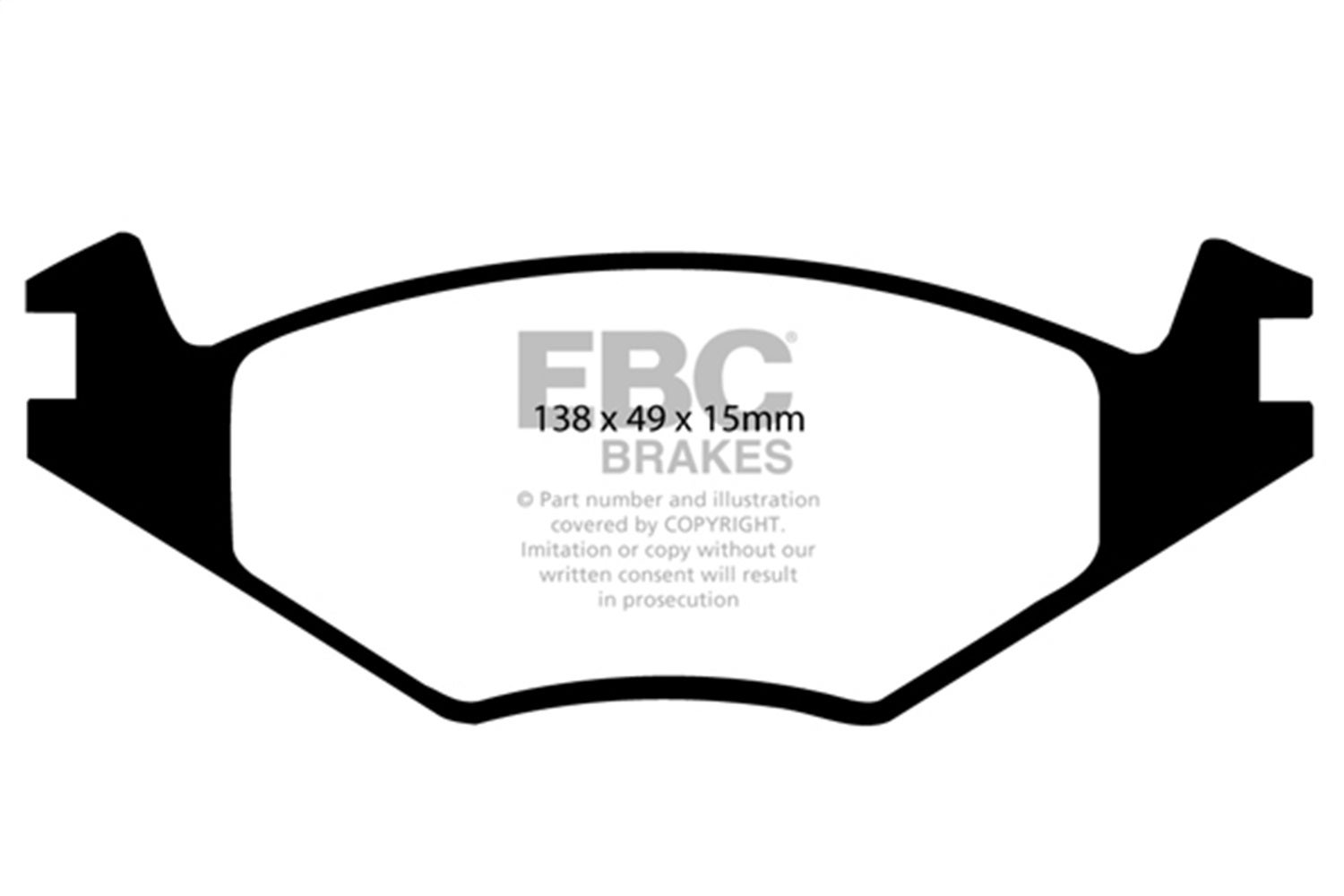 Ebc Brakes Dp2517 Greenstuff 2000 Series Sport Brake Pads   Greenstuff 2000