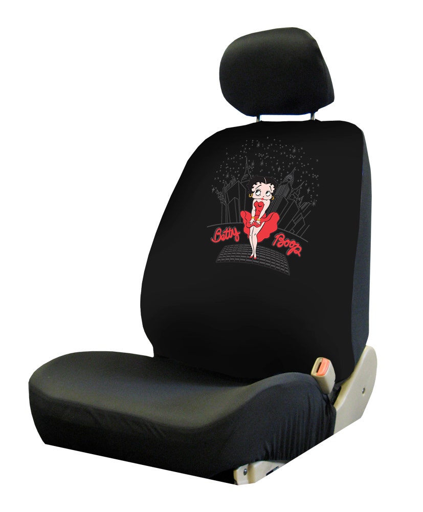Plasticolor 008652R01 Betty Boop Low Back Universal Fit Car Truck Suv Seat Cover