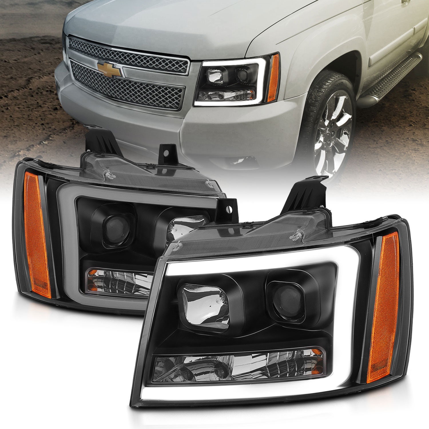 Anzo Usa 111402 Projector Headlight Set   Projector Headlight Set