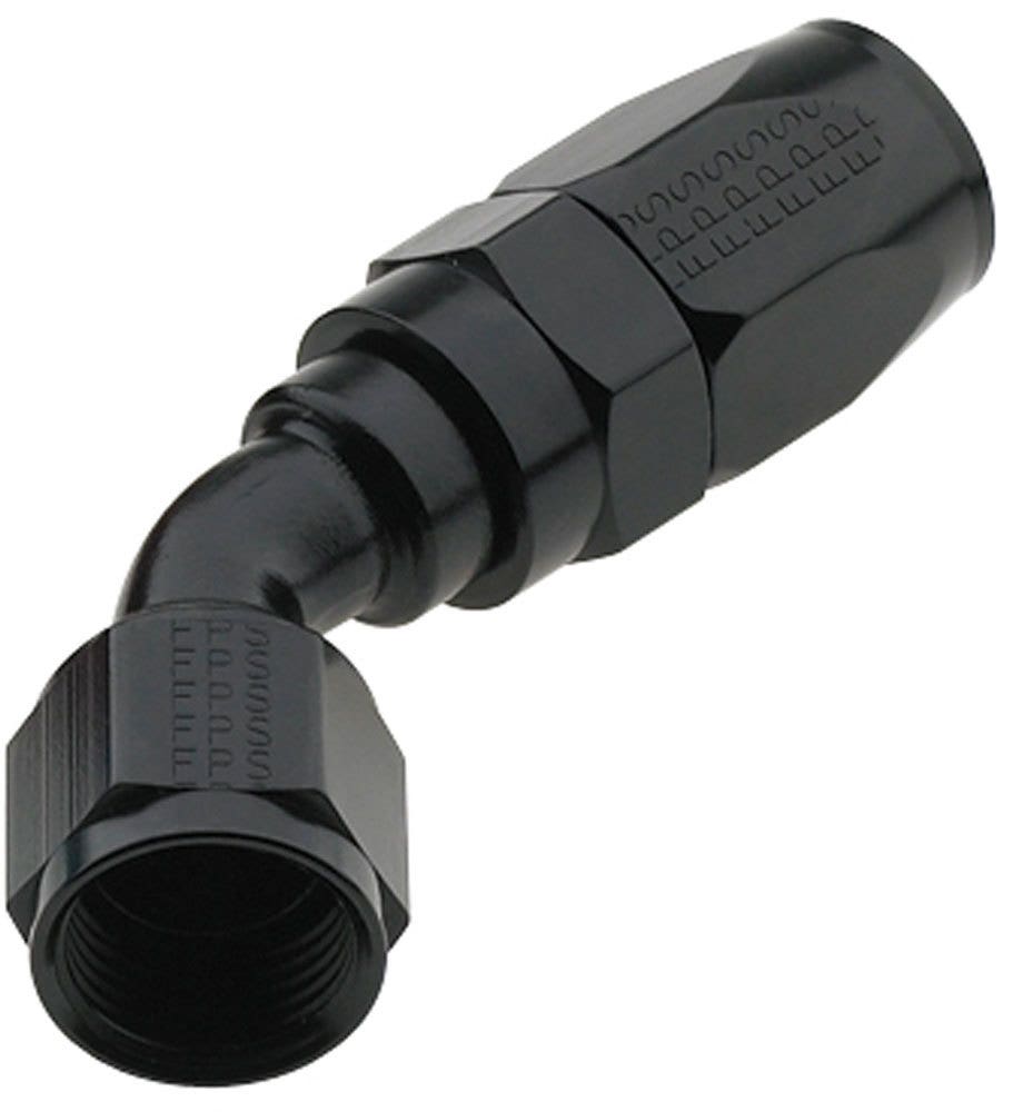 Fragola Performance Systems 224508-Bl #8 X 45 Proflow Hose End Black
