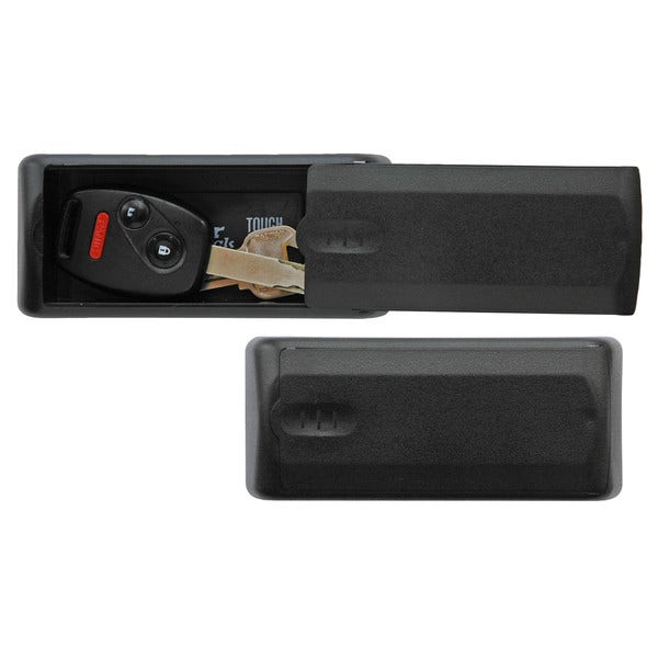 Master Lock 207D Magnetic Key Holder, 1-2 Key Capacity, Black Master Lock
