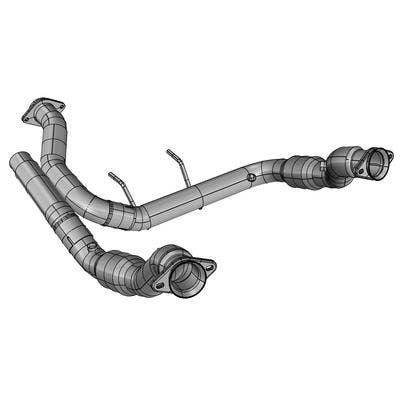 Kooks Custom Headers 13623300 Turbo Down Pipe Fits 17-20 F-150 Kooks Custom