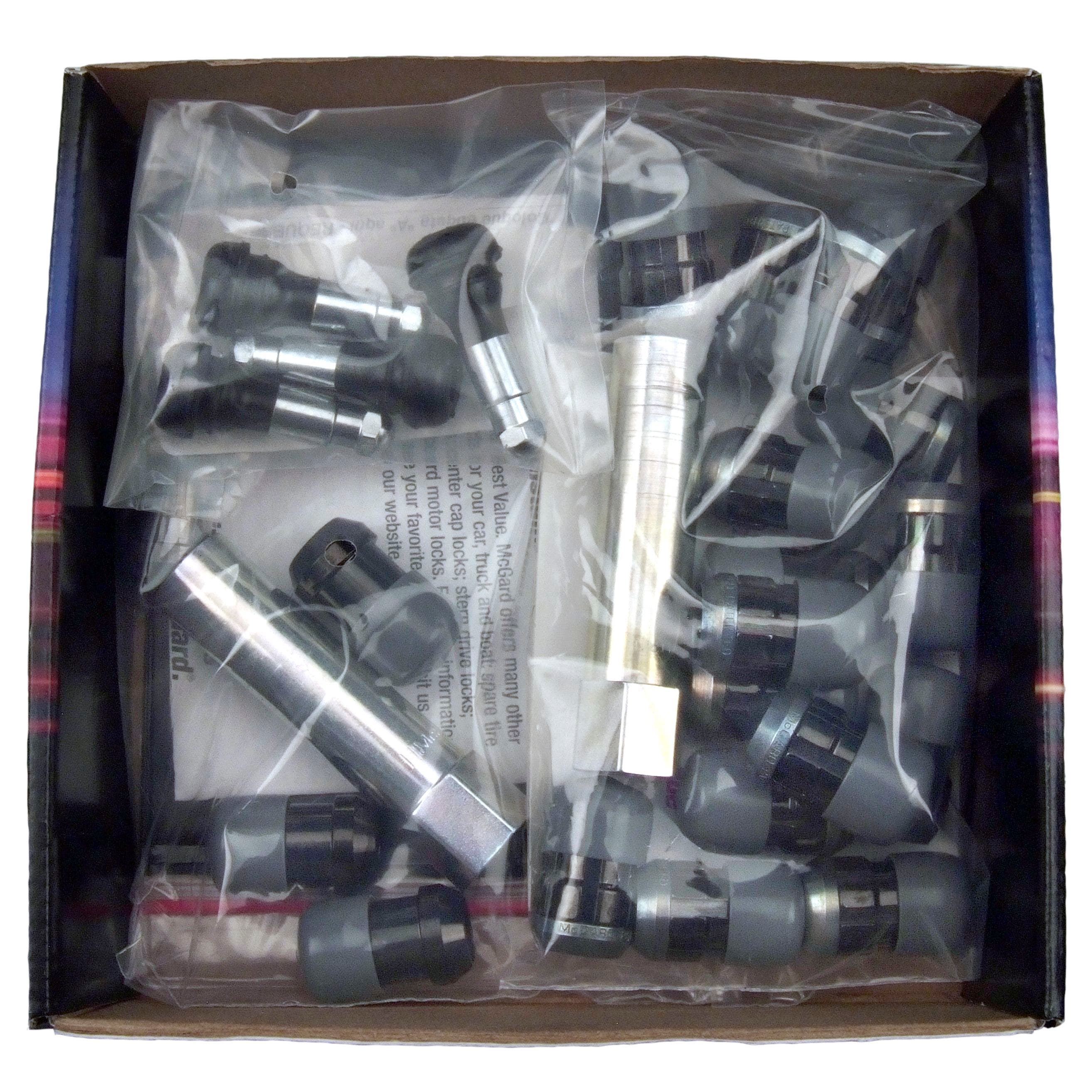 Mcgard 65557Bk Black Splinedrive Wheel Installation Kit (M12 X 1.5 Thread Size)