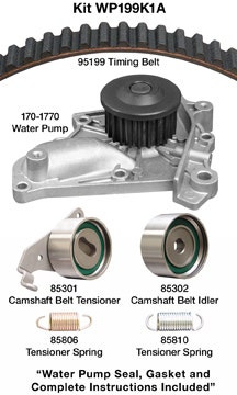 Dayco Engine Timing Belt Kit With Water Pump P/N:Wp199k1a  Products Inc Wp184k1a