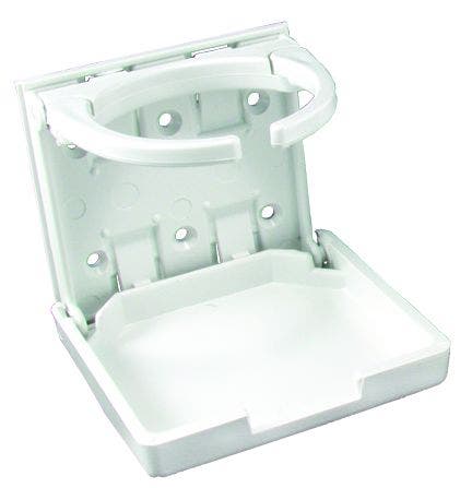 Jr Products 45624 White Adjustable Cup Holder   Cup Holder; Mount Location -