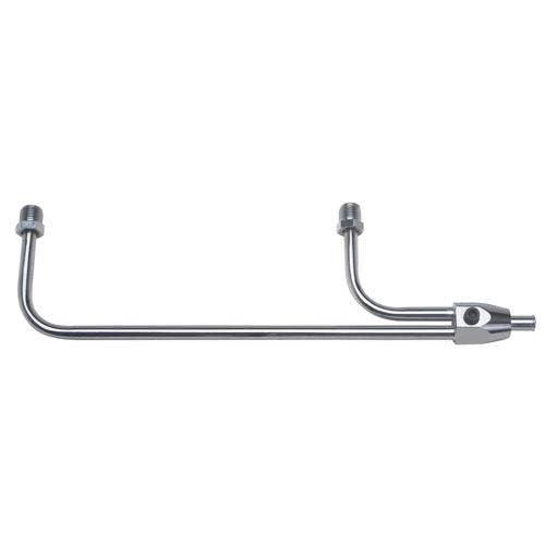 Trans-Dapt 2198 Chrome Fuel Line Trans Dapt  Carburetor Fuel Line; Compatibility