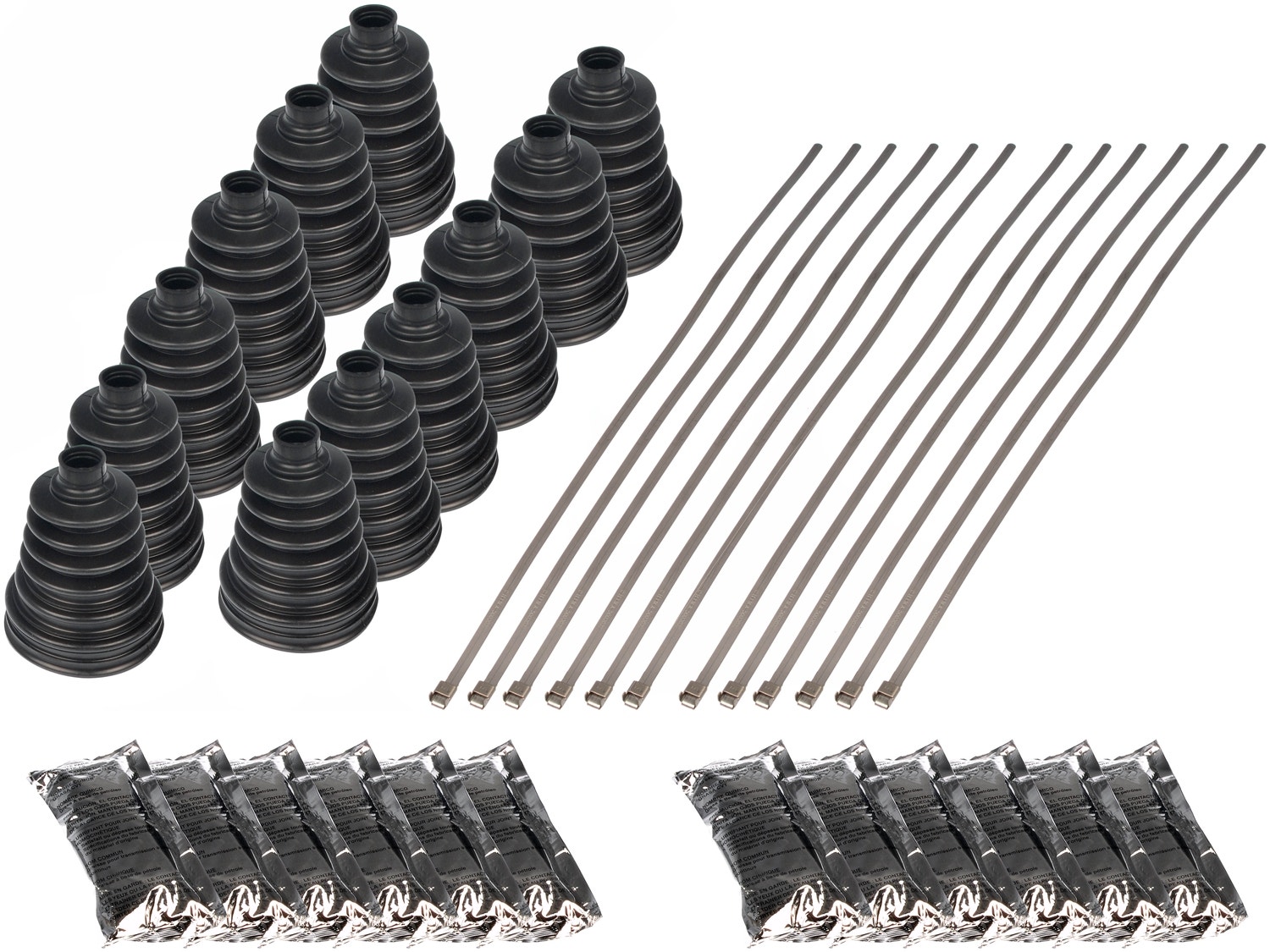Dorman - Oe Solutions Cv Joint Boot Kit P/N:614-012  Cv Joint Boot Kit P/N: