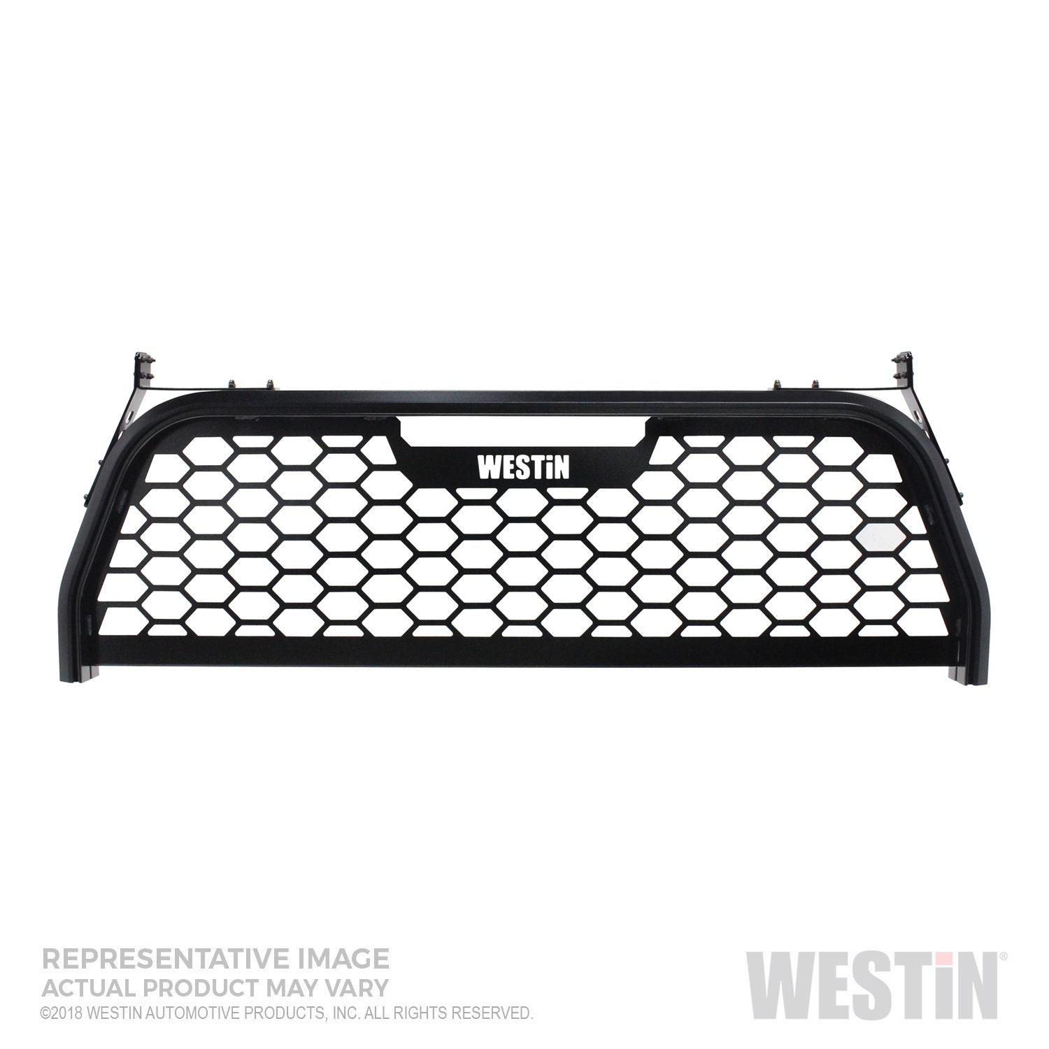 Westin 57-81095 Black Headache Rack   Black Headache Rack