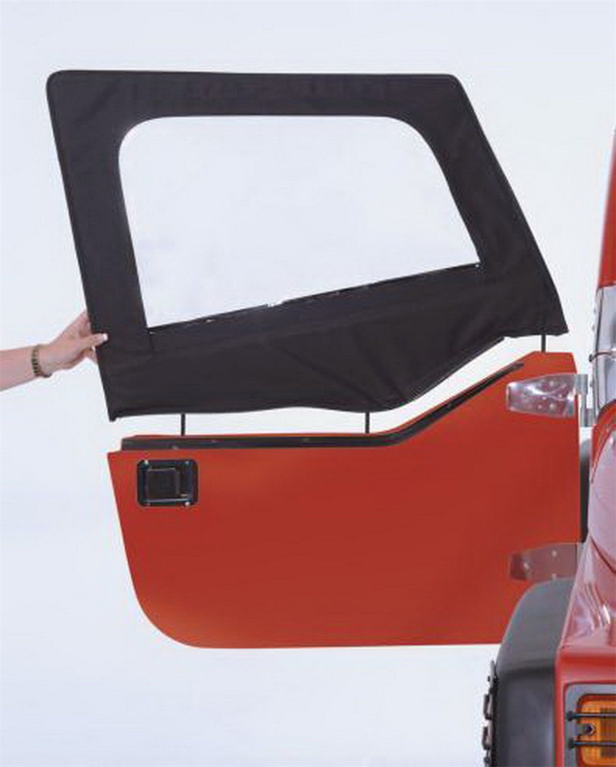 Rampage 89735 Door Skin Fits 97-06 Wrangler (Tj)   Door Window; Color - Diamond