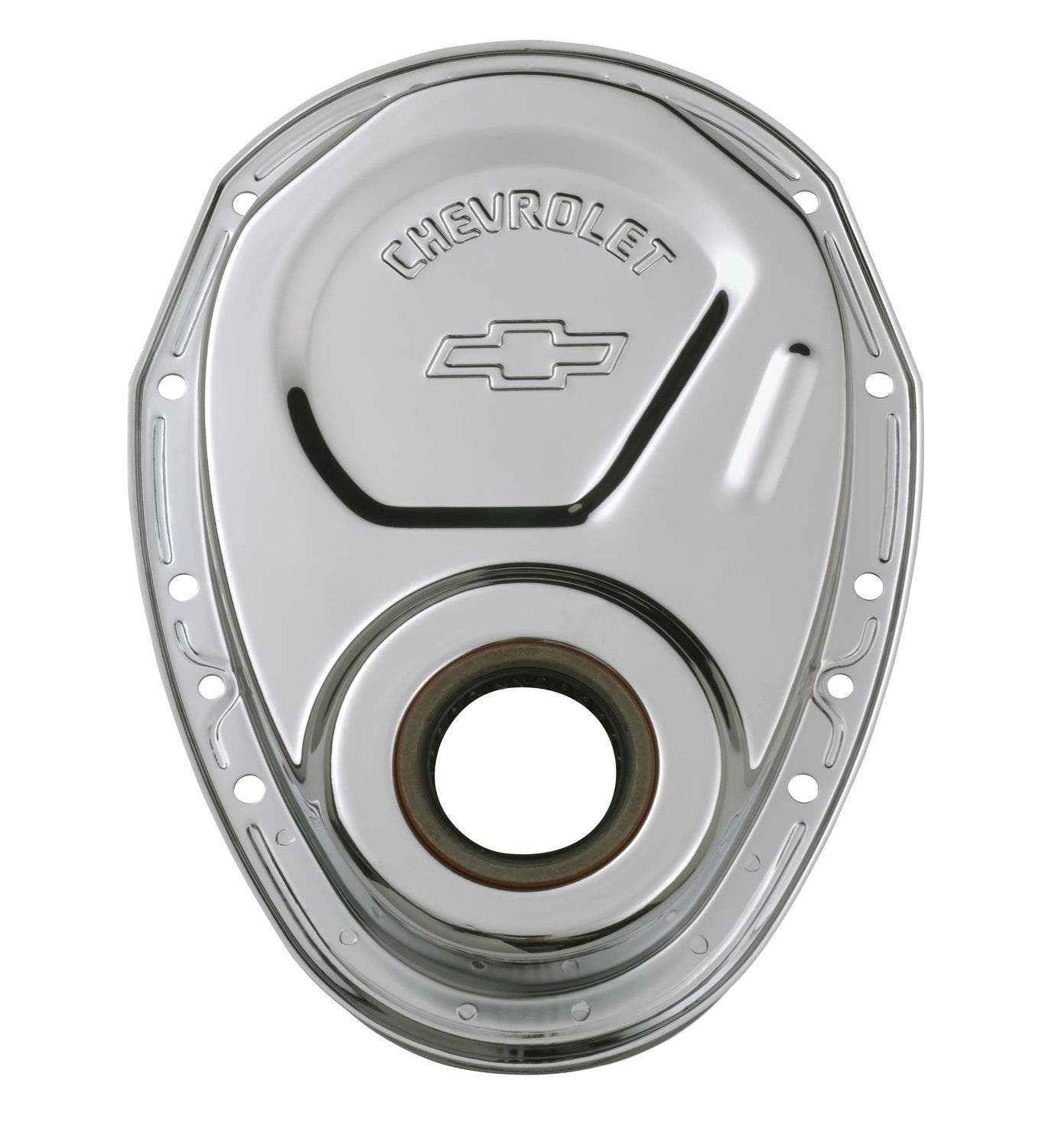 Gm/Specialty 141215  Parts  Timing Cover; Type - 1 Piece, Finish - Chrome