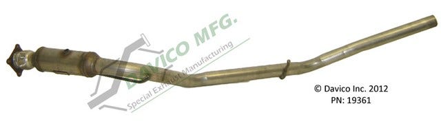 Davico Mfg Catalytic Converter P/N:19361  Catalytic Converter P/N: