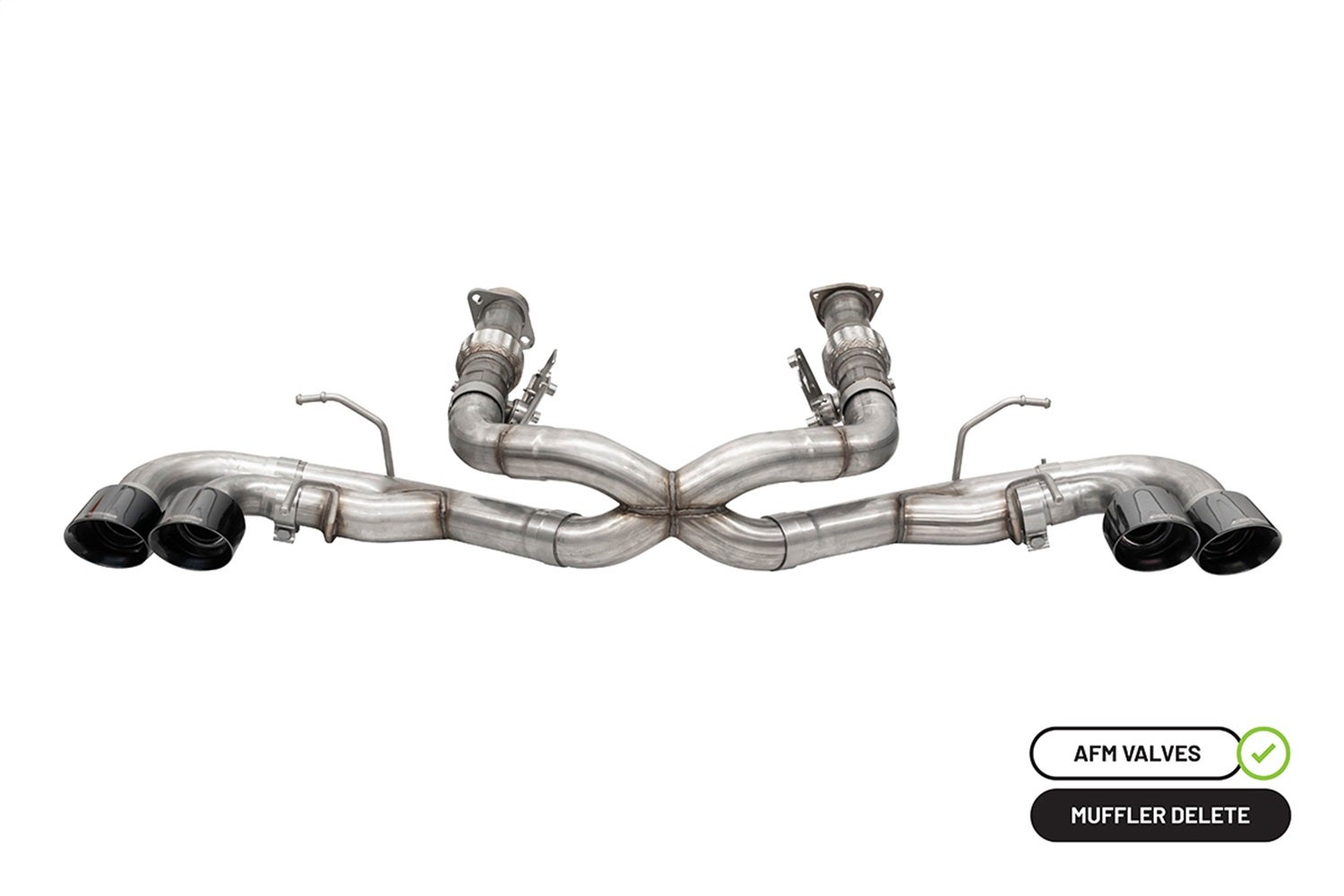 Corsa Performance 21102Blk Xtreme Cat-Back Exhaust System Fits 20-23 Corvette