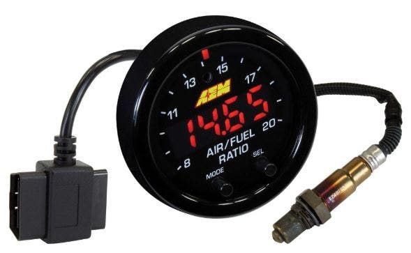 Aem 30-0334 Afro Sensor Controller (X-Series Wideband Ugo Gauge With Obie