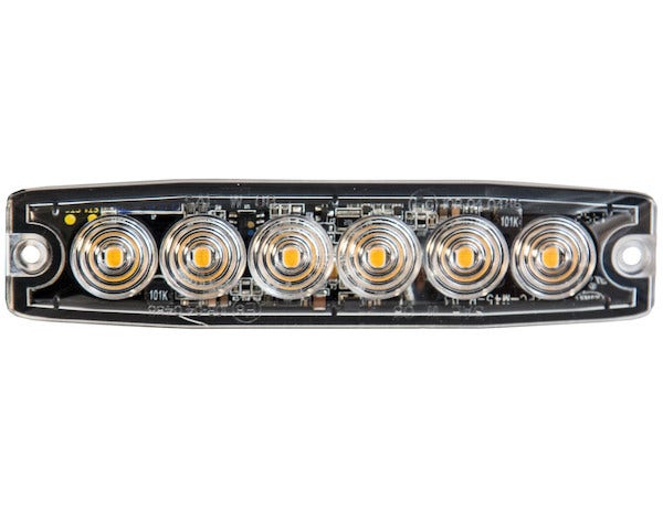 Light Strobe 5-1/8In 6-Led Amber Light Strobe 5-1/8In 6-Led Amber