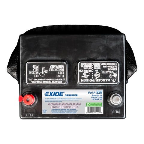 Exide Vehicle Battery P/N:S26  Vehicle Battery P/N: