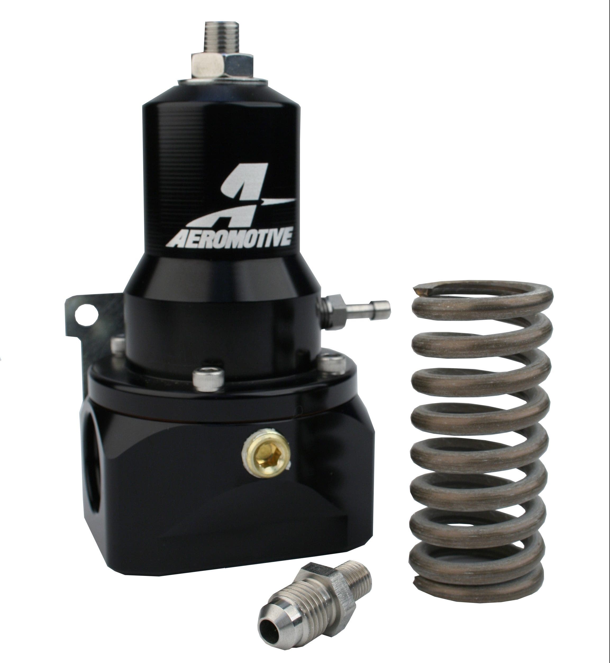 Aeromotive 13132 Regulator, Belt Drive Efi, 30-120 Psi.500 Valve, 2X An-10