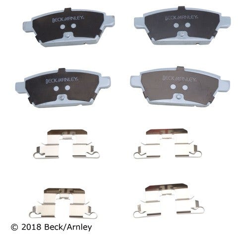 Beck/Arnley Disc Brake Pad Set P/N:085-6754  Disc Brake Pad Set P/N: