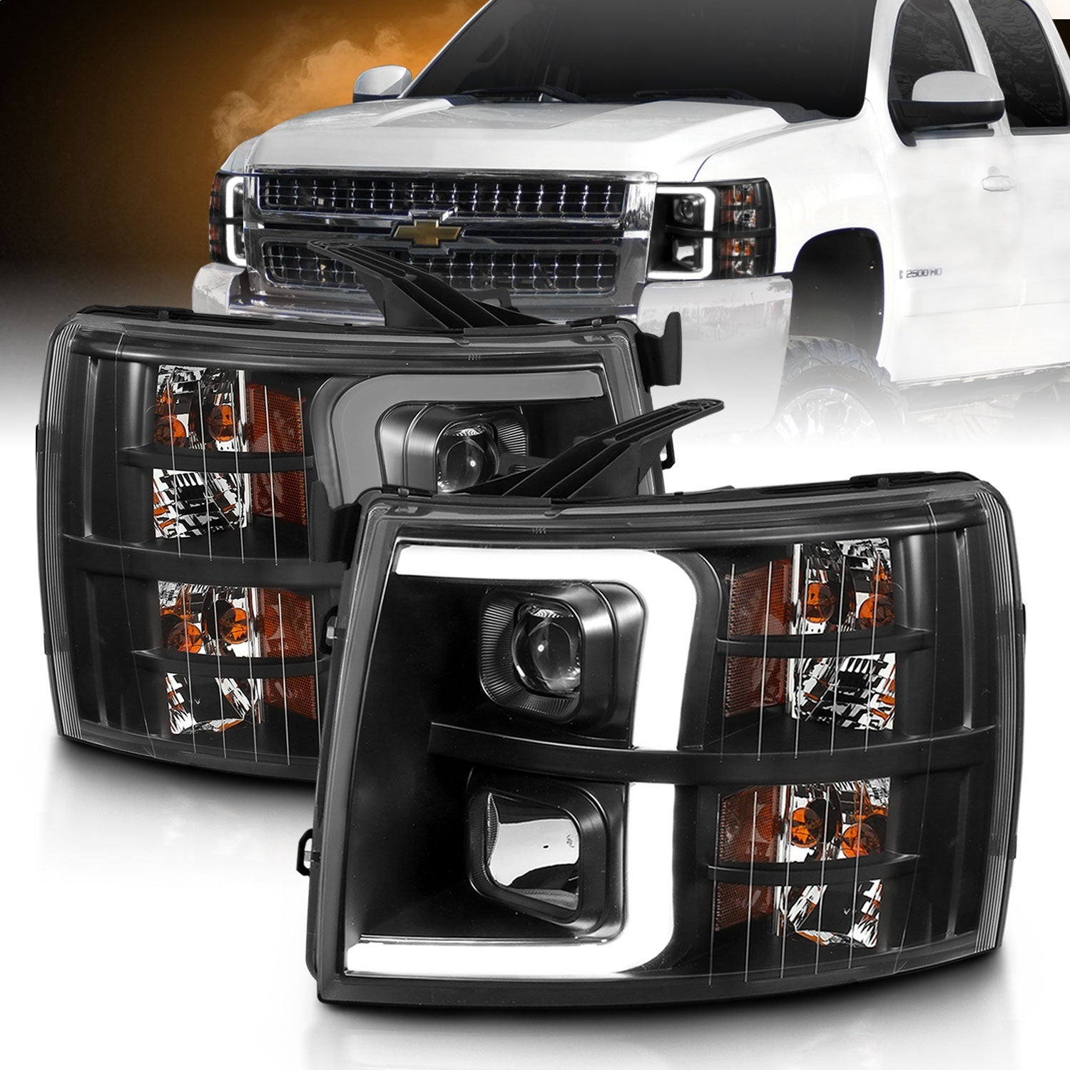 Anzo Usa 111480 Projector Headlight Set   Projector Headlight Set