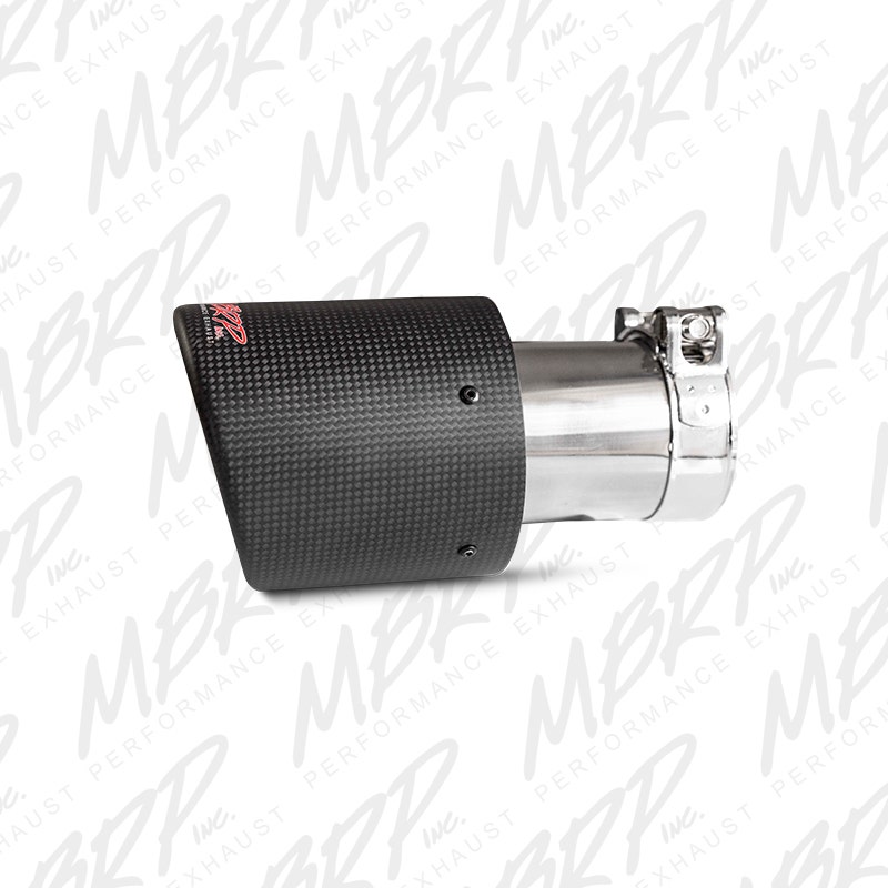 Mbrp Exhaust T5122cf Carbon Fiber Exhaust Tip Mbrp  Exhaust Tail Pipe Tip; Inlet