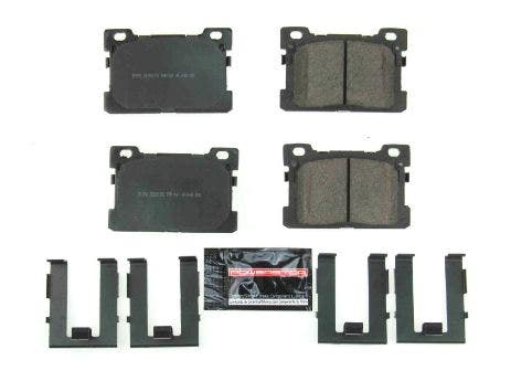 Power Stop Z23-1976, Z23 Daily Driver Rear Carbon Fiber Ceramic Brake Pads Power
