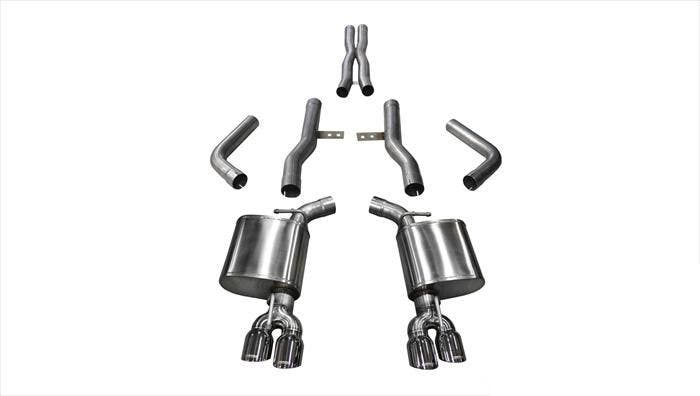 Corsa Performance 14989 Xtreme Cat-Back Exhaust System Fits 15-22 Challenger