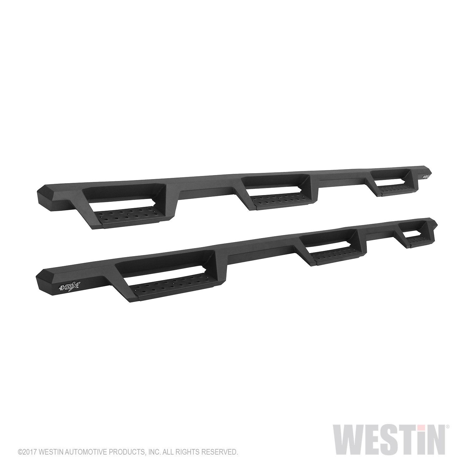 Westin 56-534575 Texture Black Hdx Drop W2w Nerf Step Bars, 1 Pack   Texture