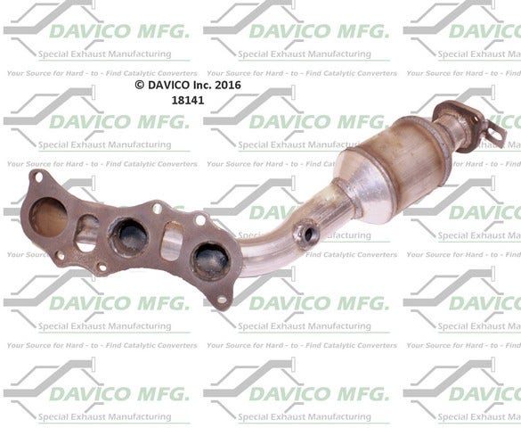 Davico Mfg Catalytic Converter P/N:18141  Catalytic Converter P/N: