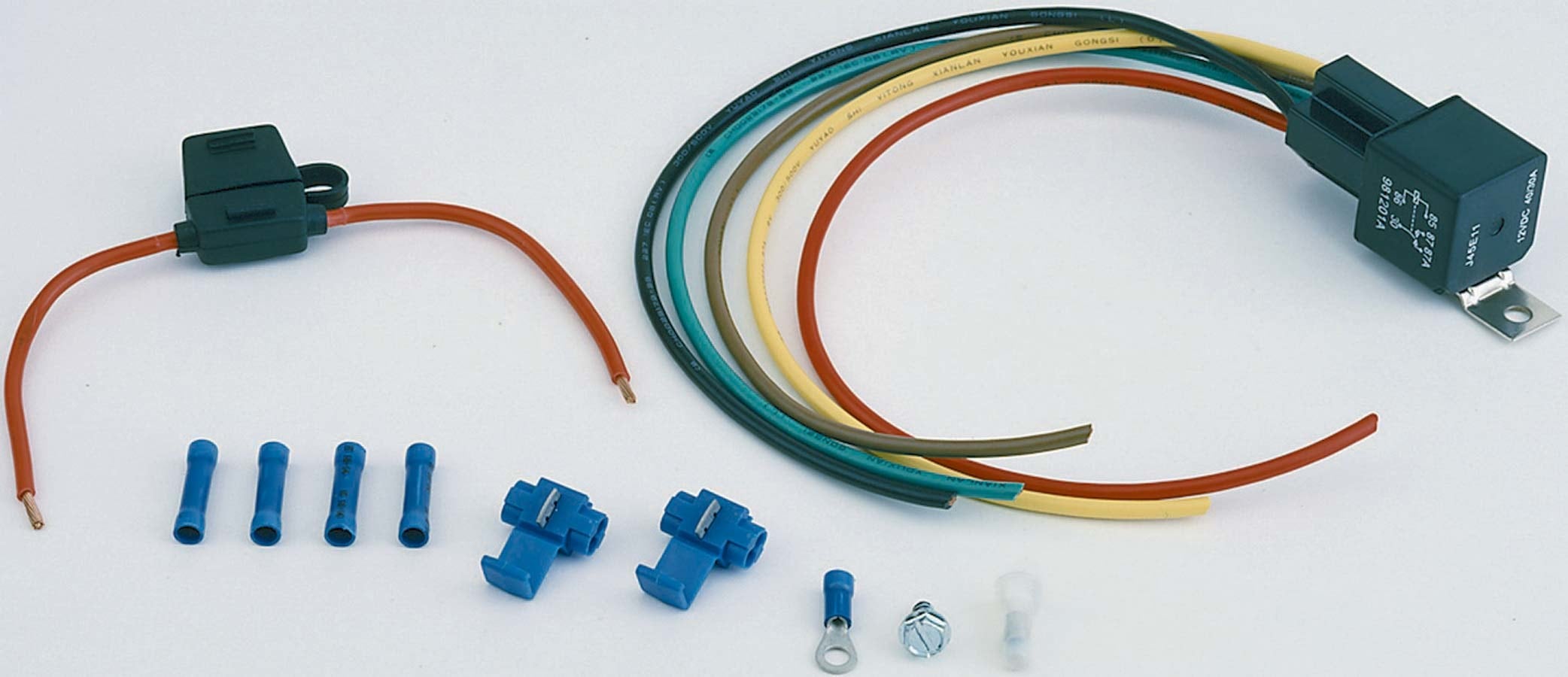 Hd 60 Amp Wiring Kit For Dual Fans Hd 60 Amp Wiring Kit For Dual Fans