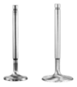 Manley 11545-8 Race Flo Small Block Chevy Exhaust Valves - 1.600 In. - Set Of 8