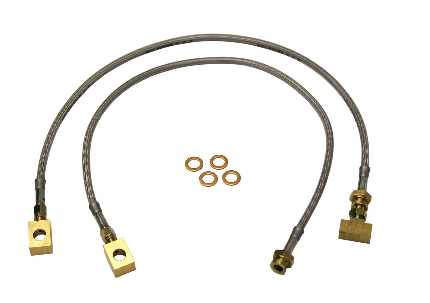 Skyjacker Fbl91 Stainless Steel Brake Line Front Fits 90-98 F-250 F-250 Hd F-350